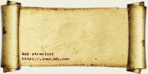 Tamara Bjelajac vizit kartica